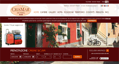 Desktop Screenshot of hotelcrismar.it